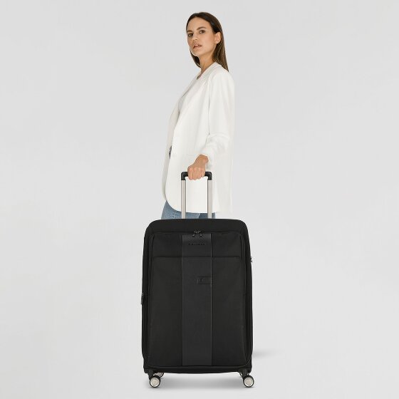 Piquadro Brief 4 wheels Trolley 78 cm with expansion pleat