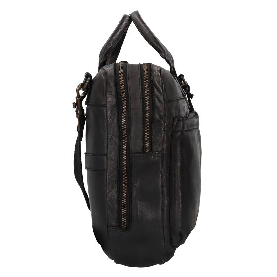 Harbour 2nd Urban Poets Briefcase Leather 50 cm Laptop compartment