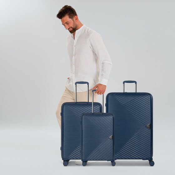 March15 Trading Gotthard Edition 4 wheels Suitcase set 3-piece