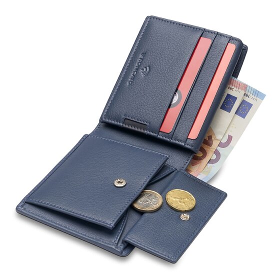 Roncato Monaco Wallet RFID protection Leather 9 cm