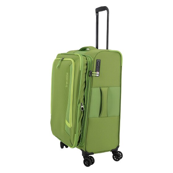 Travelite Corsiica 4 wheels Trolley M 67 cm with expansion pleat
