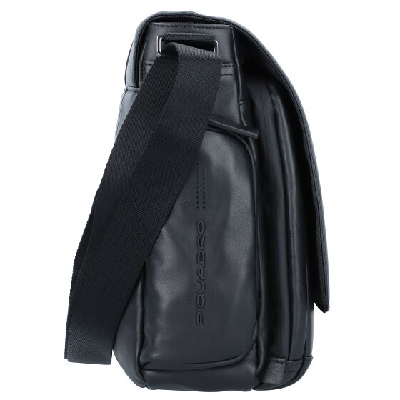Piquadro Urban Messenger leather 43 cm laptop compartment