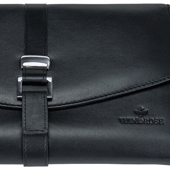Windrose Nappa Jewelry box Leather 23 cm