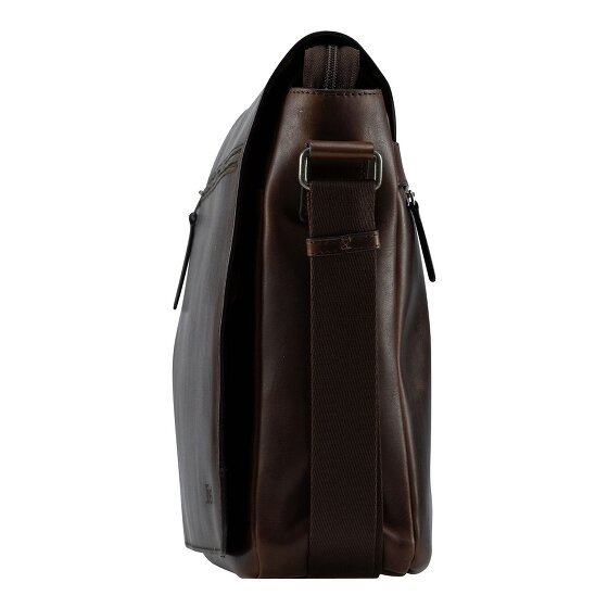 Jost Lund Briefcases Messenger Leather 41.5 cm Laptop compartment
