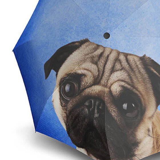 Doppler Modern Art Long Automatic Stick Umbrella 88 cm