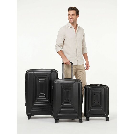 Redolz Essentials 14 4 wheels Suitcase set 3-piece Expandable
