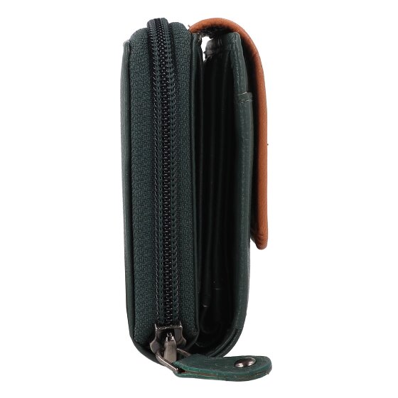 Greenburry Nappa Wallet RFID protection Leather 14 cm