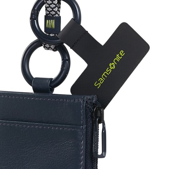 Samsonite Prismix Credit card case RFID protection Genuine Leather 6.5 cm