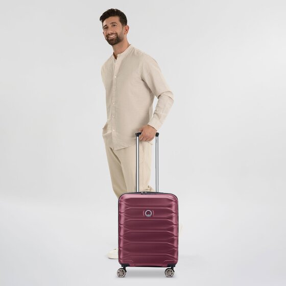 Delsey Paris Meteor 4 wheels Cabin trolley 55 cm with expansion pleat