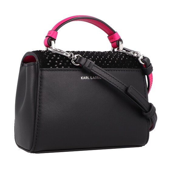 Karl Lagerfeld Autograph Mini Bag Handbag Leather 16 cm