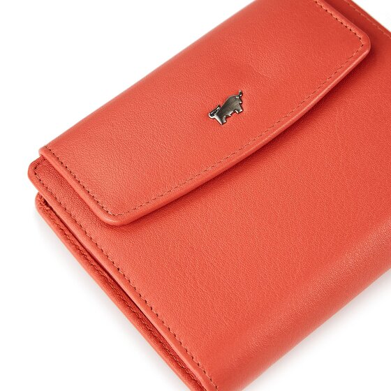 Braun Büffel Joy Wallet RFID protection Leather 12 cm