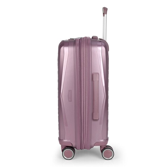 Gabol Queens 4 wheels Suitcase set 4-piece with expansion pleat