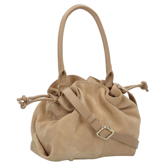 Hey Marly Cool Companion Suede Handbag Genuine Leather 28 cm