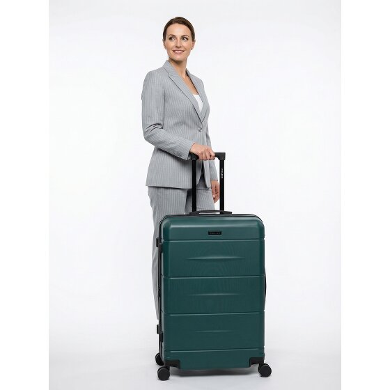 Police London 4 wheels Trolley 74 cm Expandable