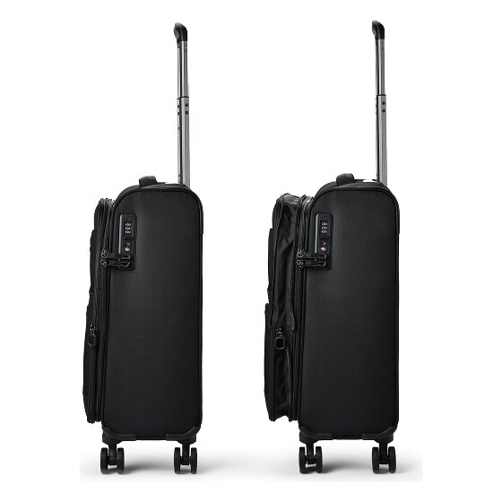 Cocoono Mauritius 4 wheels Cabin trolley S 58 cm with expansion pleat