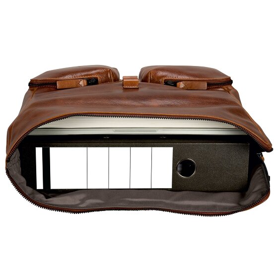 Leonhard Heyden Porto Messenger Leather 38 cm