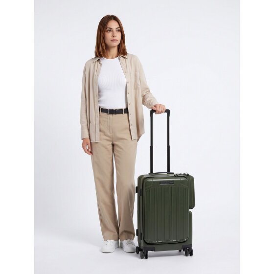 Piquadro PQ-Light 4 wheels Cabin suitcase 55 cm Laptop compartment