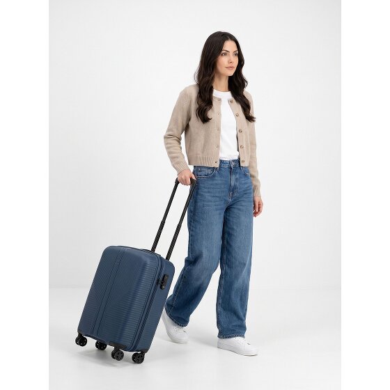 Travelite Air Stripe 4 wheels Cabin suitcase S 55 cm Expandable