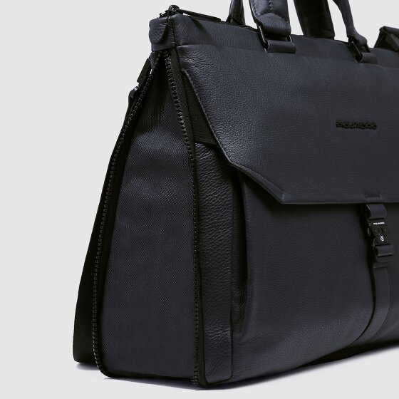 Piquadro Than Briefcase Leather 43 cm Laptop compartment with expansion pleat