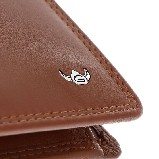 Golden Head Polo Wallet RFID protection Genuine Leather 12 cm