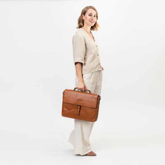 Farmhood Memphis Briefcase Leather 39 cm