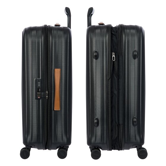 Bric's Taormina 4 wheels Trolley M 69 cm with expansion pleat