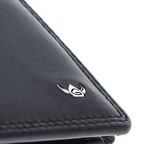 Golden Head Polo Wallet RFID protection Genuine Leather 12 cm