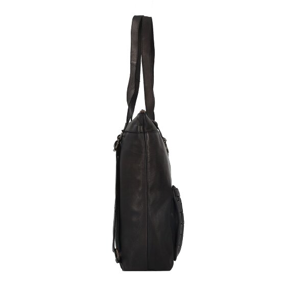 Harbour 2nd Urban Poets Shoulder Bag Leather 37.5 cm Laptop compartment