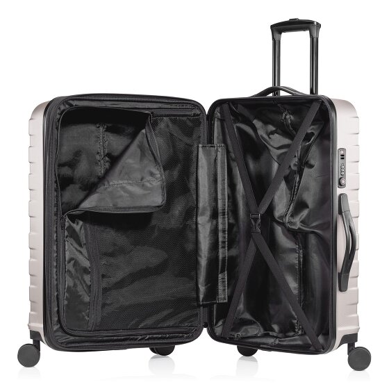 Pack Easy Clipper by Pack Easy Kosmo 4 wheels Trolley 67 cm with expansion pleat