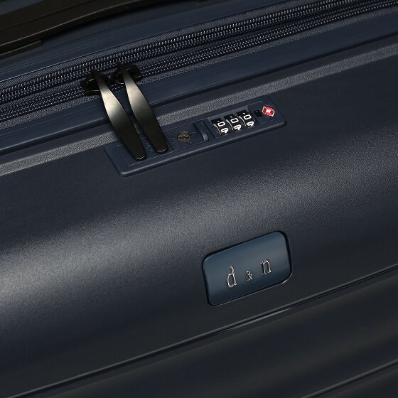 d&n Travel Line 4700 4 wheels Trolley 68 cm with expansion pleat d&n Travel Line 4700 4 wheels Trolley 68 cm with expansion pleat