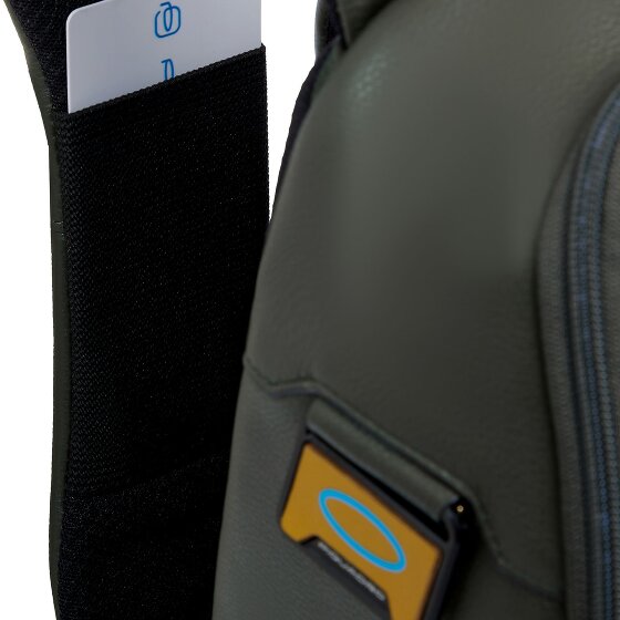 Piquadro Ael Daypack Leather 37 cm Laptop compartment