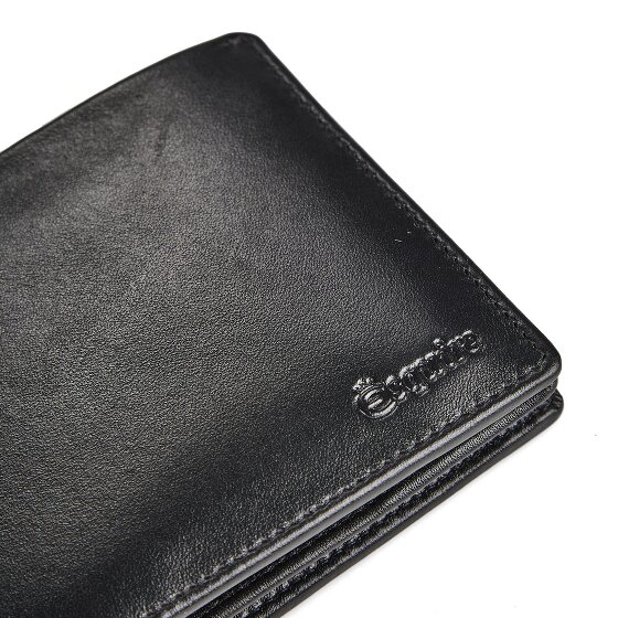 Esquire Silk Wallet RFID protection Genuine Leather 12 cm
