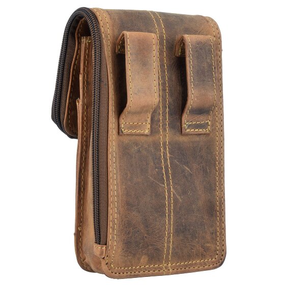 Greenburry Vintage fanny pack leather 10 cm