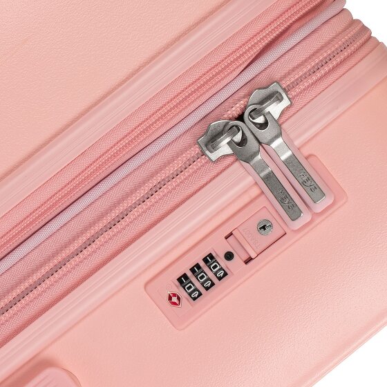 Heys Pastel 4 wheels Suitcase set 3-piece with expansion pleat