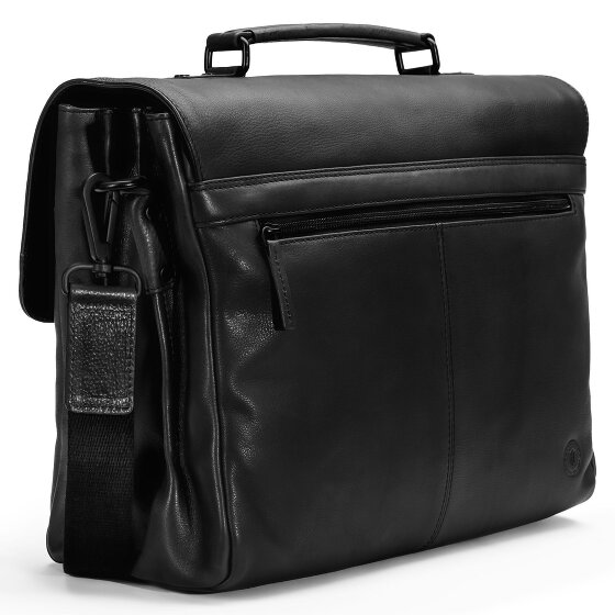 Farmhood Memphis briefcase XXL 3 compartments leather 39 cm