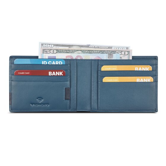 Roncato Monaco Wallet RFID protection Genuine Leather 12 cm