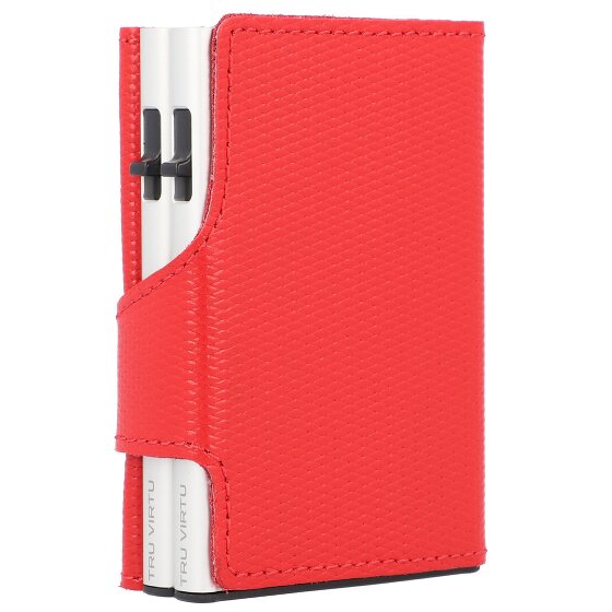 Tru Virtu Click & Slide credit card case wallet RFID leather 6.5 cm
