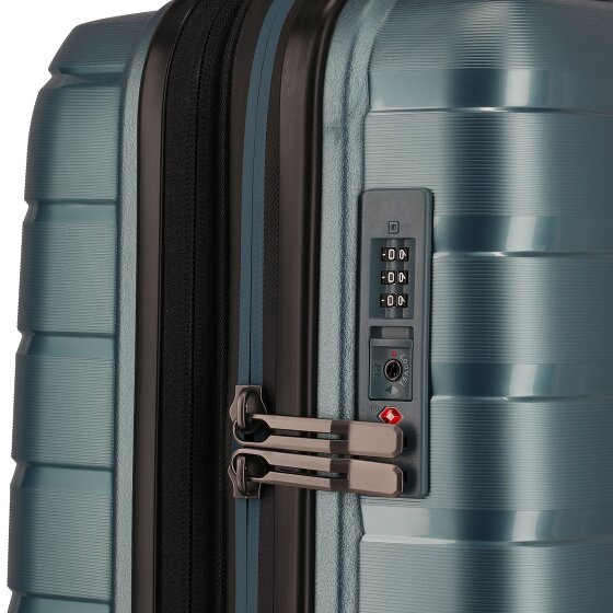 Travelite Air Base 4 wheels Cabin trolley 55 cm with expansion pleat