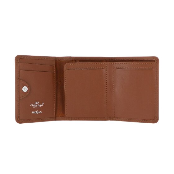 Golden Head Polo Wallet RFID protection Genuine Leather 10 cm
