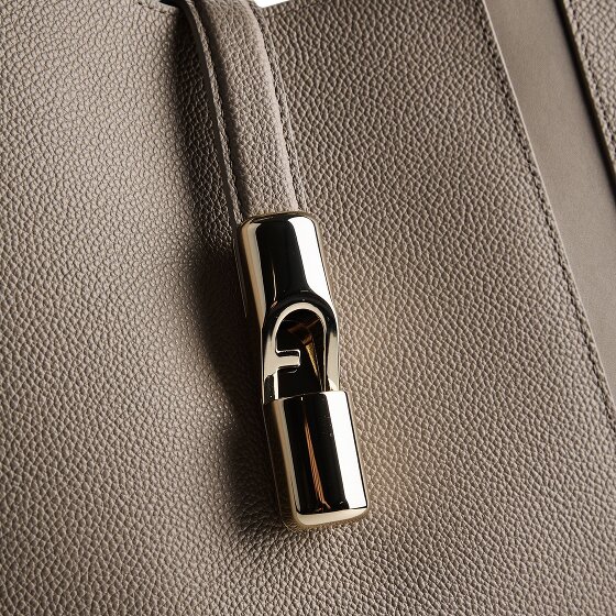 Furla Goccia Shopper Bag L Genuine Leather 37 cm