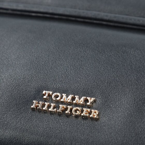 Tommy Hilfiger Pushlock Shoulder bag Leather 22 cm