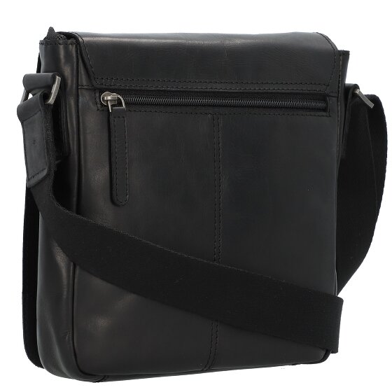 Greenburry Pure Black Shoulder bag Leather 22 cm