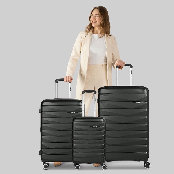 Bench Paris 4 wheels Suitcase set 3-piece with expansion pleat