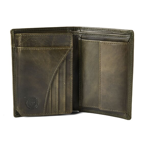 Greenburry Newport Wallet RFID protection Leather 12.5 cm
