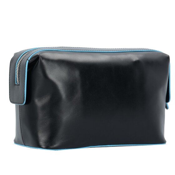 Piquadro Blue Square Toilet bag Leather 23 cm