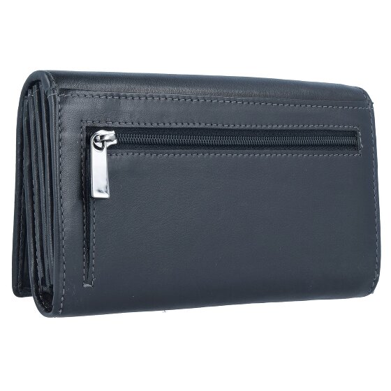 Greenland Nature Black Nappa wallet RFID leather 16 cm
