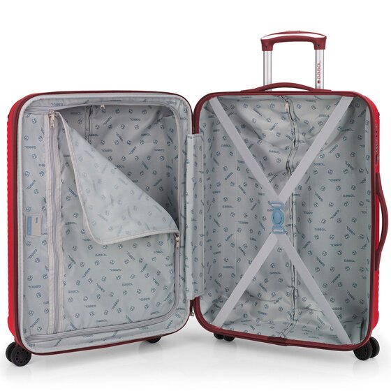 Gabol Balance XP 4 wheels Suitcase set 3-piece with expansion pleat