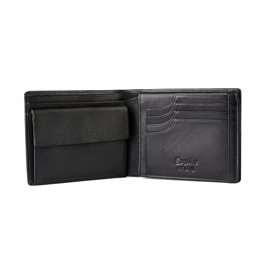 Esquire Logo Wallet RFID protection Leather 12 cm