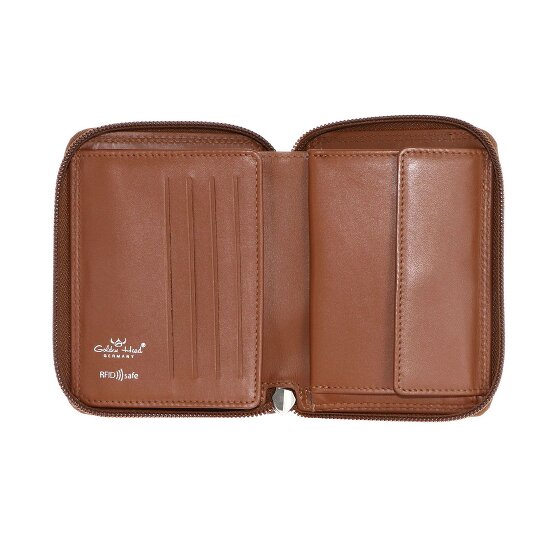 Golden Head Polo Wallet RFID protection Genuine Leather 12.5 cm
