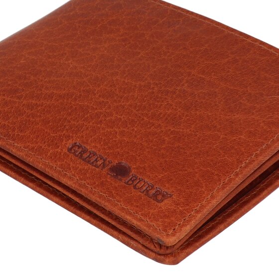 Greenburry House of Norway Wallet RFID protection Leather 12 cm